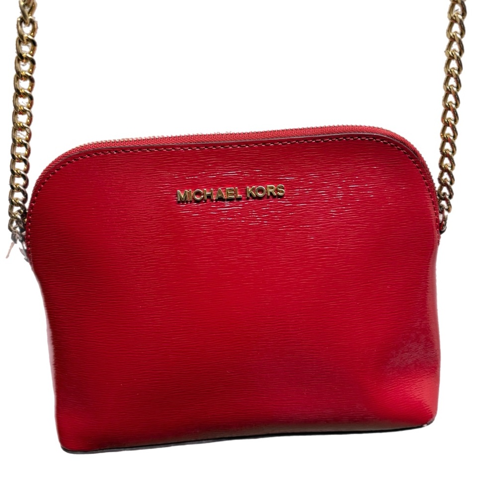 Michael Kors Vibrant Red Crossbody Bag
